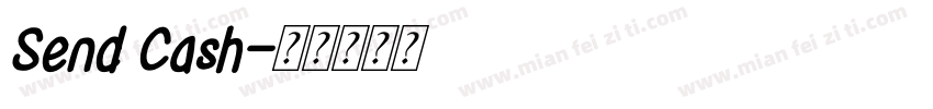 Send Cash字体转换